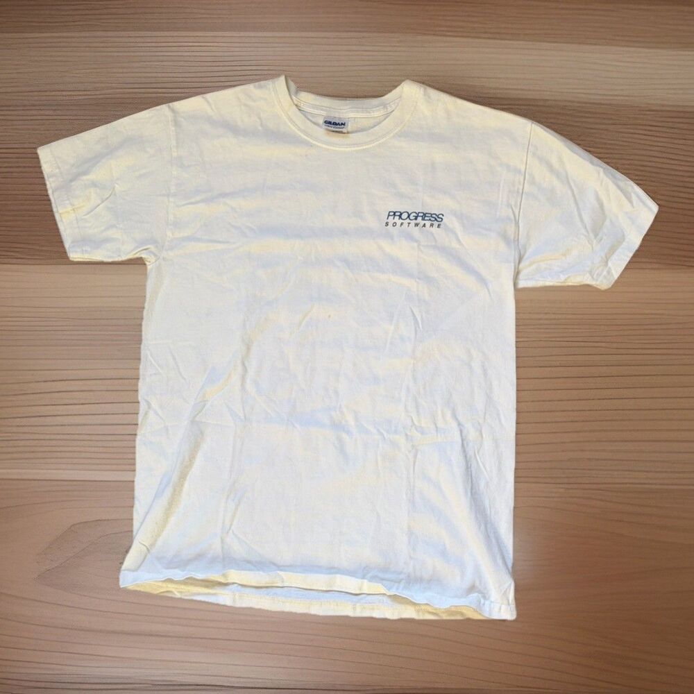 VTG Y2K Progress Software Paris Progress Exchange 2008 Promo Tee Men’s Size M